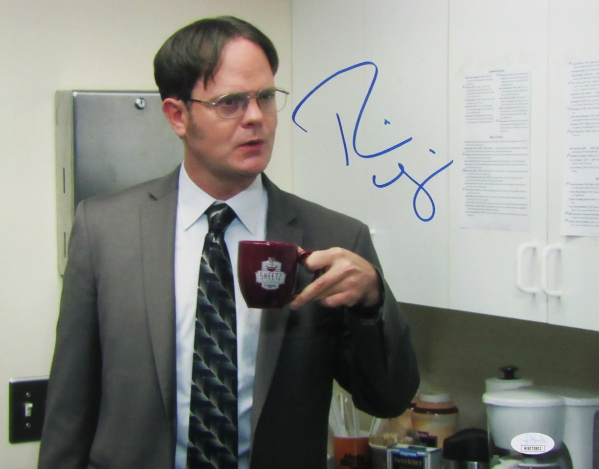 Rainn Wilson Autographed 11x14 Photo "The Office" JSA 184738