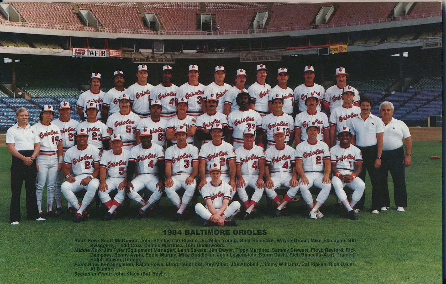 1985 Baltimore Orioles Pictorial Guide 181078