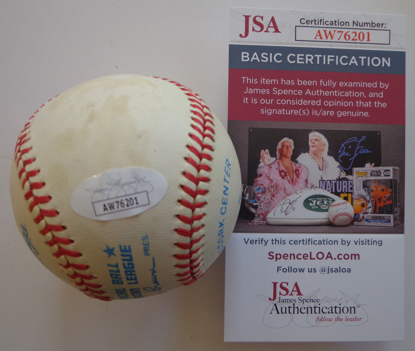 George Boomer Scott Signed/Autographed OAL Baseball Boston Red Sox JSA 191802