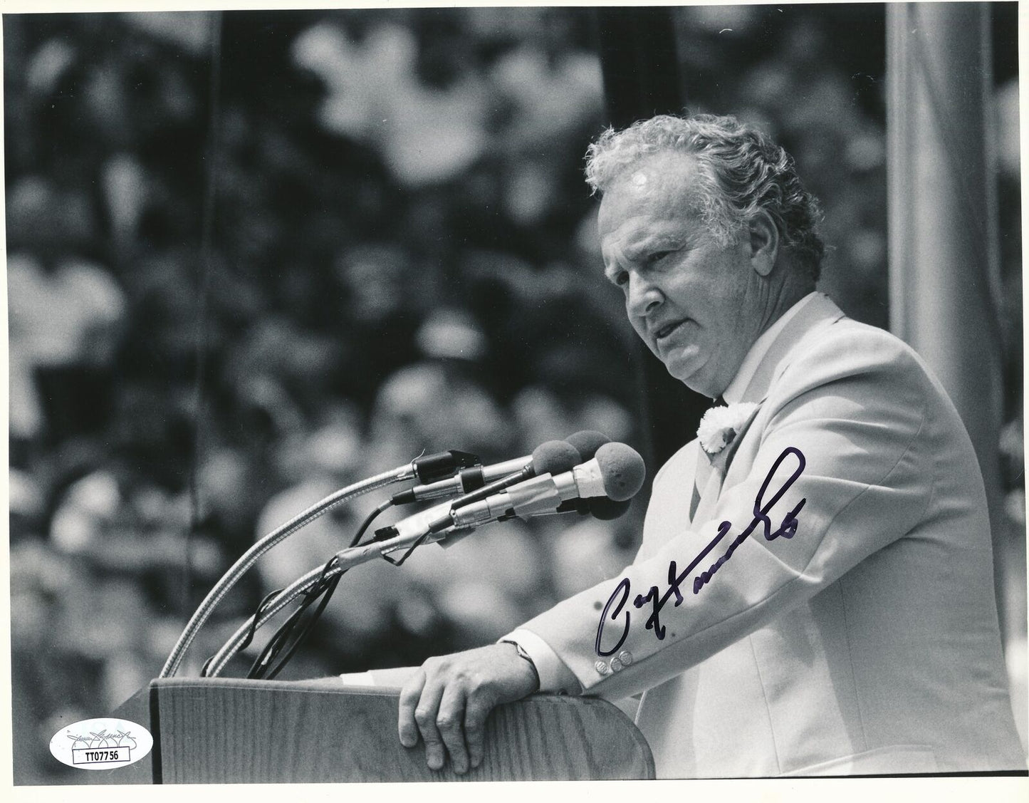 Paul Hornung HOF Autographed 8x10 Photo Green Bay Packers JSA 180839