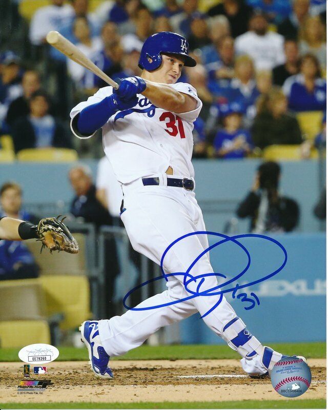 Joc Pederson Los Angeles Dodgers Signed/Autographed 8x10 Photo JSA 144348