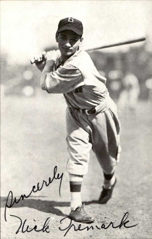 Nick Tremark Dodgers d. 2000 Signed/Autographed 3x5  Photo 179275