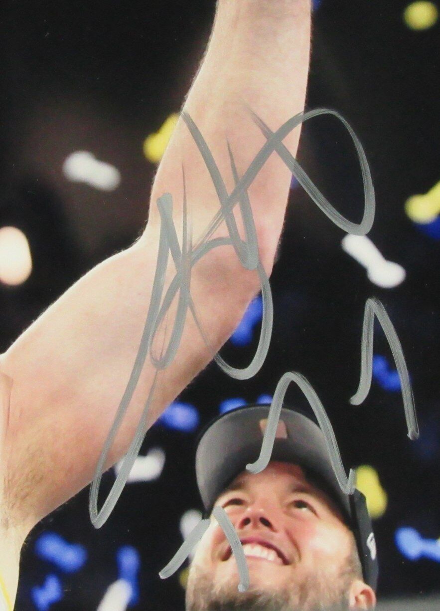 Andrew Whitworth Autographed 11x14 Photo Los Angeles Rams Framed Beckett