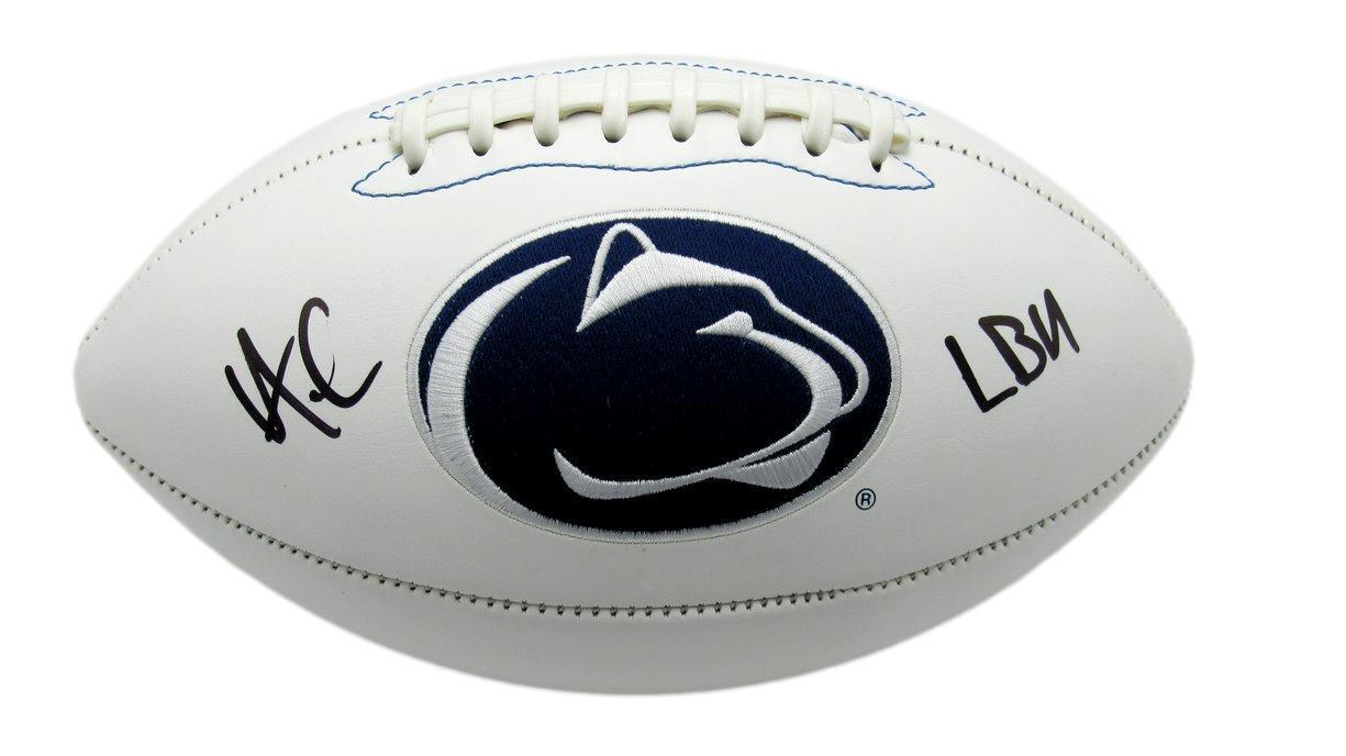 Abdul Carter Autographed/Inscribed Penn State Logo Football PSA/DNA 177586