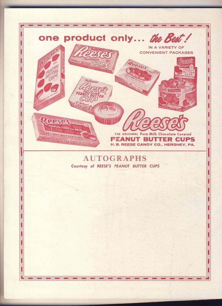 Hershey Bears 1963 Program vs. Buffalo AHL 128019