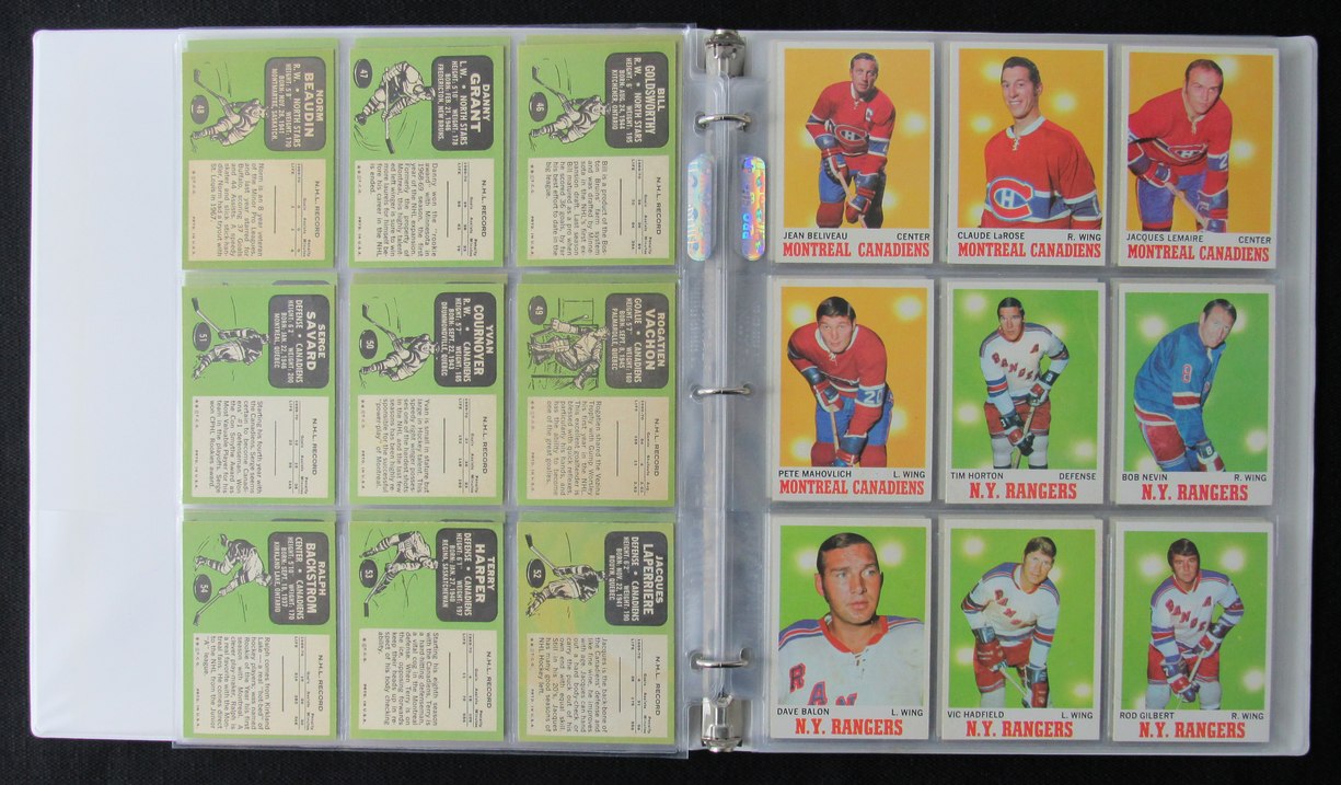 1970-71Topps Hockey Complete Set (132) Cards Howe Orr Hull Perreault 189195