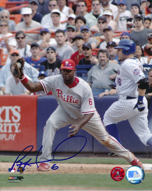 Ryan Howard Signed/Auto 8x10 Photo Philadelphia Phillies Player Hologram 192307