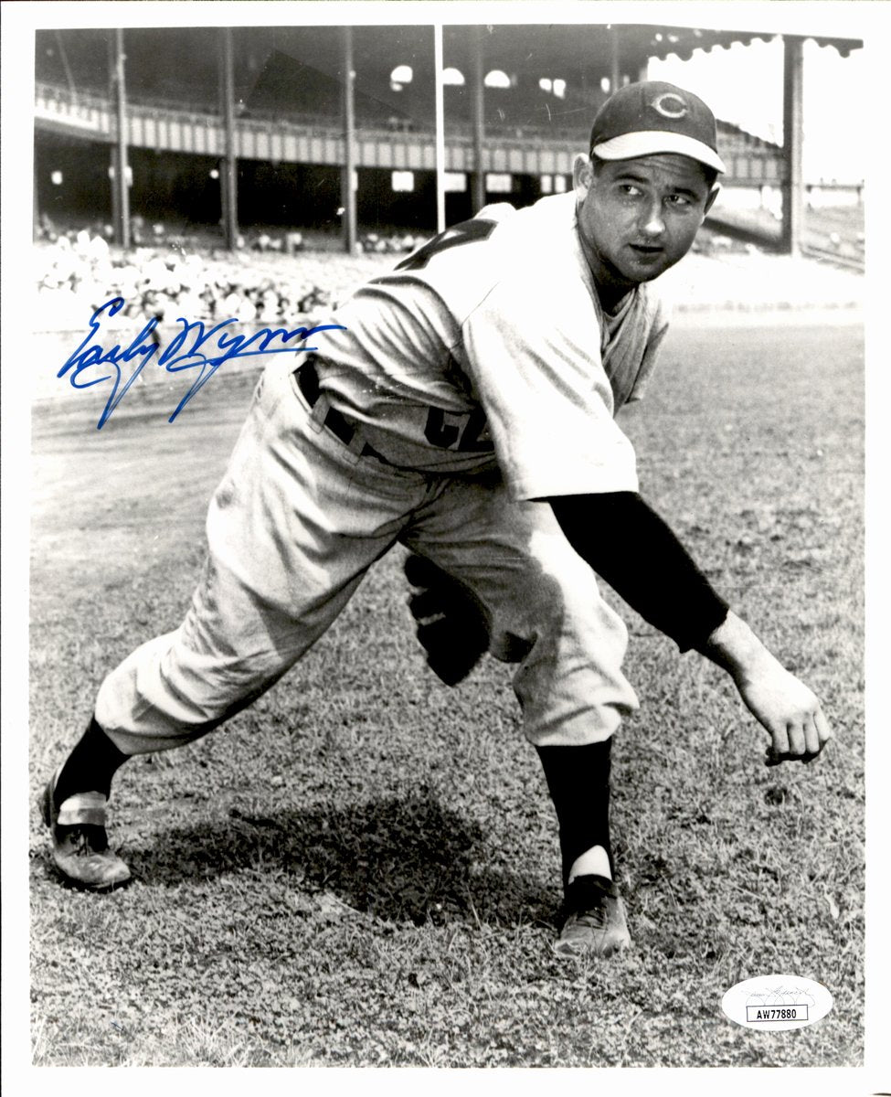Early Wynn HOF Signed/Autographed 8x10 Photo Cleveland Indians JSA 191064