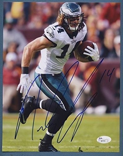 Riley Cooper Philadelphia Eagles Autographed/Signed 8x10 Photo JSA 132391