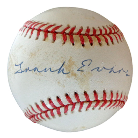 Frank Evans Autographed ONL Baseball Negro League KC Monarchs JSA 179814