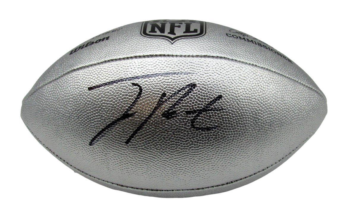 Joey Porter Jr. Autographed Silver "The Duke" Football Steelers PSA/DNA 177459