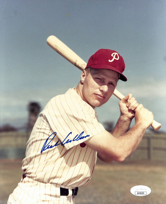 Rich Ashburn HOF Signed/Autographed 8x10 Photo Philadelphia Phillies JSA 190324