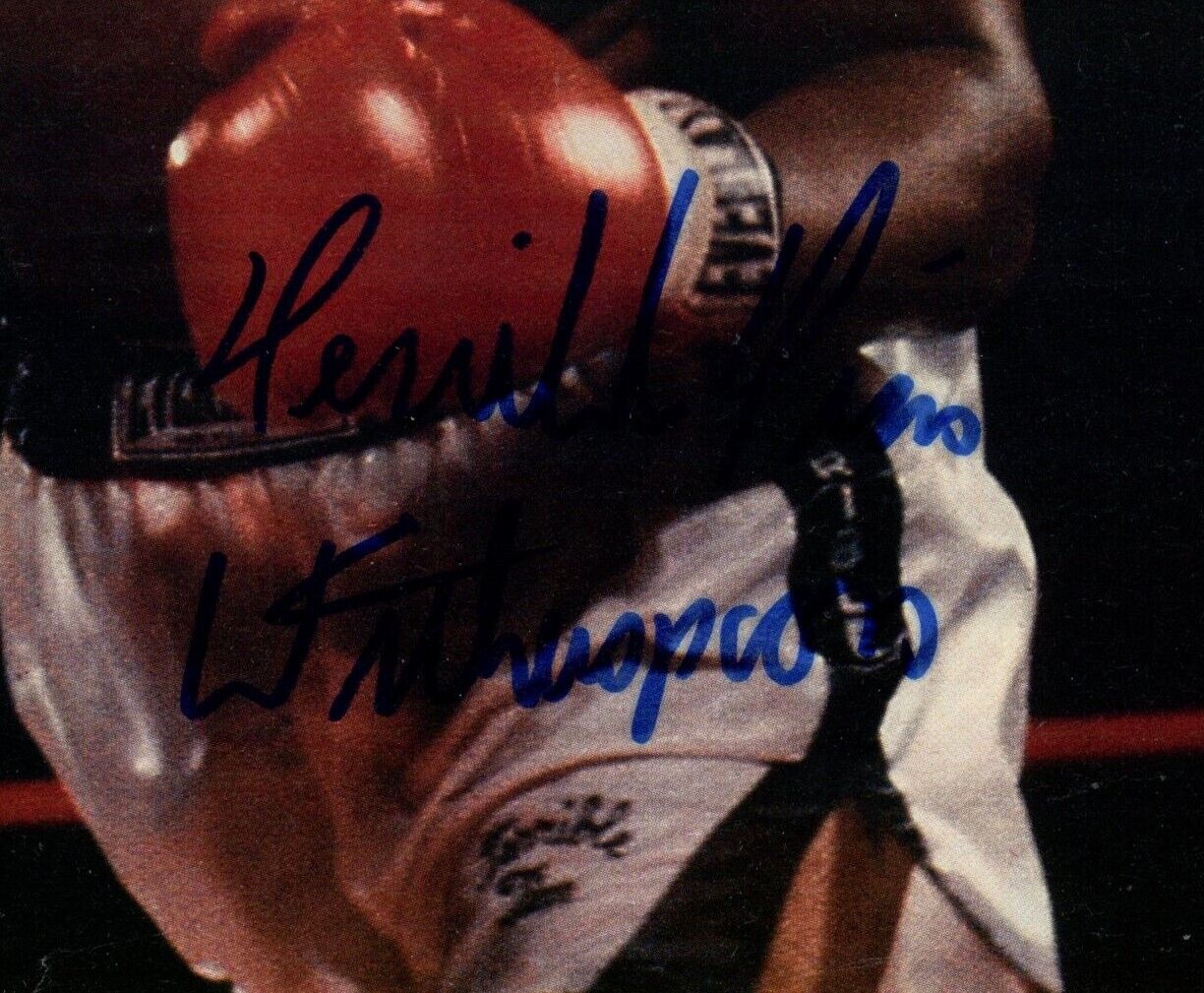 Tim Witherspoon Autographed/Inscribed Magazine Photo Boxing Champ 177618