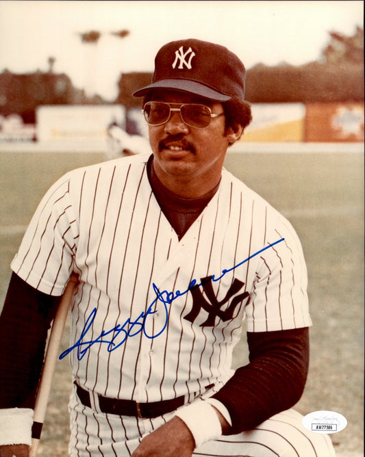 Reggie Jackson HOF Signed/Autographed 8x10 Photo New York Yankees JSA 191405