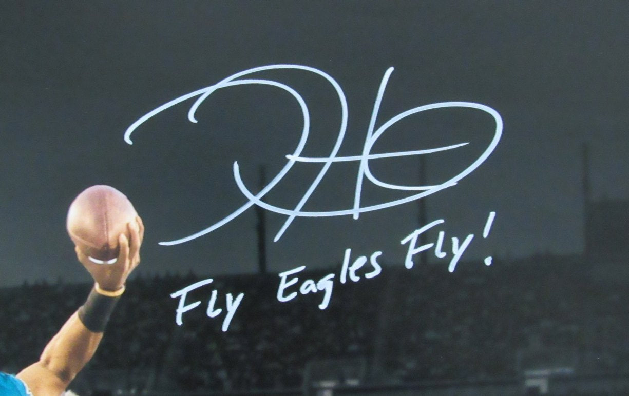 Jalen Hurts Autographed/Inscribed "Fly Eagles Fly!" 16x20 Photo Philadelphia Eagles JSA 175594