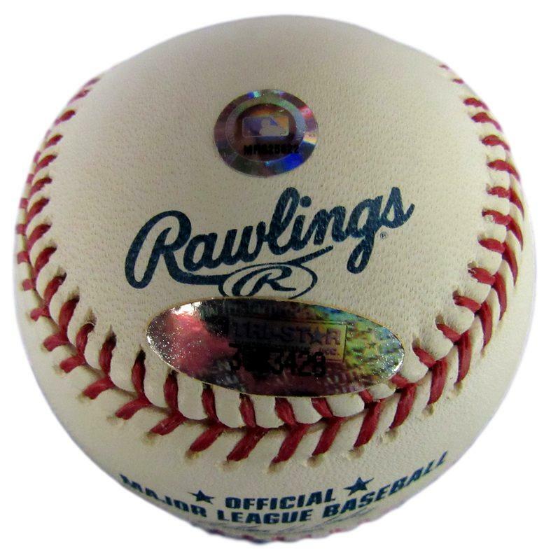 Eric Chavez Oakland A's Signed/Autographed Rawlings OML Baseball TriStar 143980