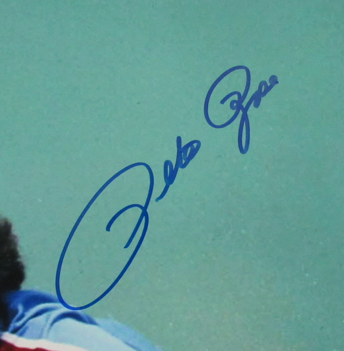 Pete Rose Philadelphia Phillies Signed 16x20 Photo JSA 189707