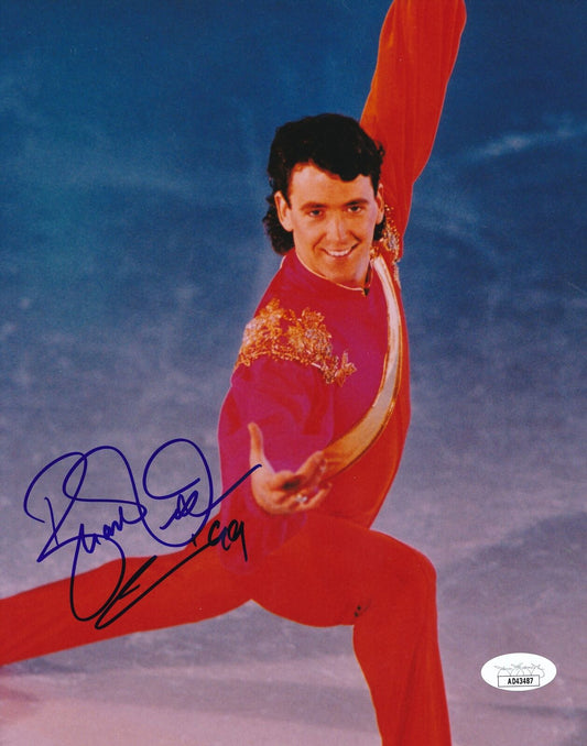 Brian Orser Autographed 8x10 Photo Olympic USA Figure Skating JSA