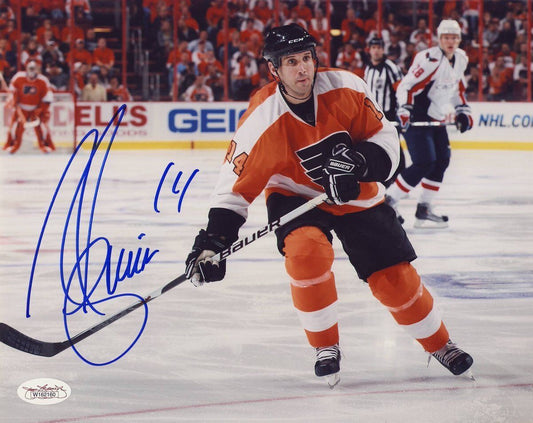 Ian Laperriere Philadelphia Flyers Signed 8x10 Color Photo JSA 136851