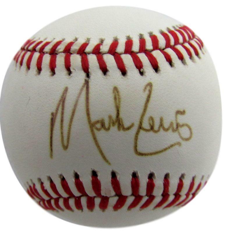 Mark Lewis Indians Autographed/Signed Baseball Seller 126148 Not Authenticated