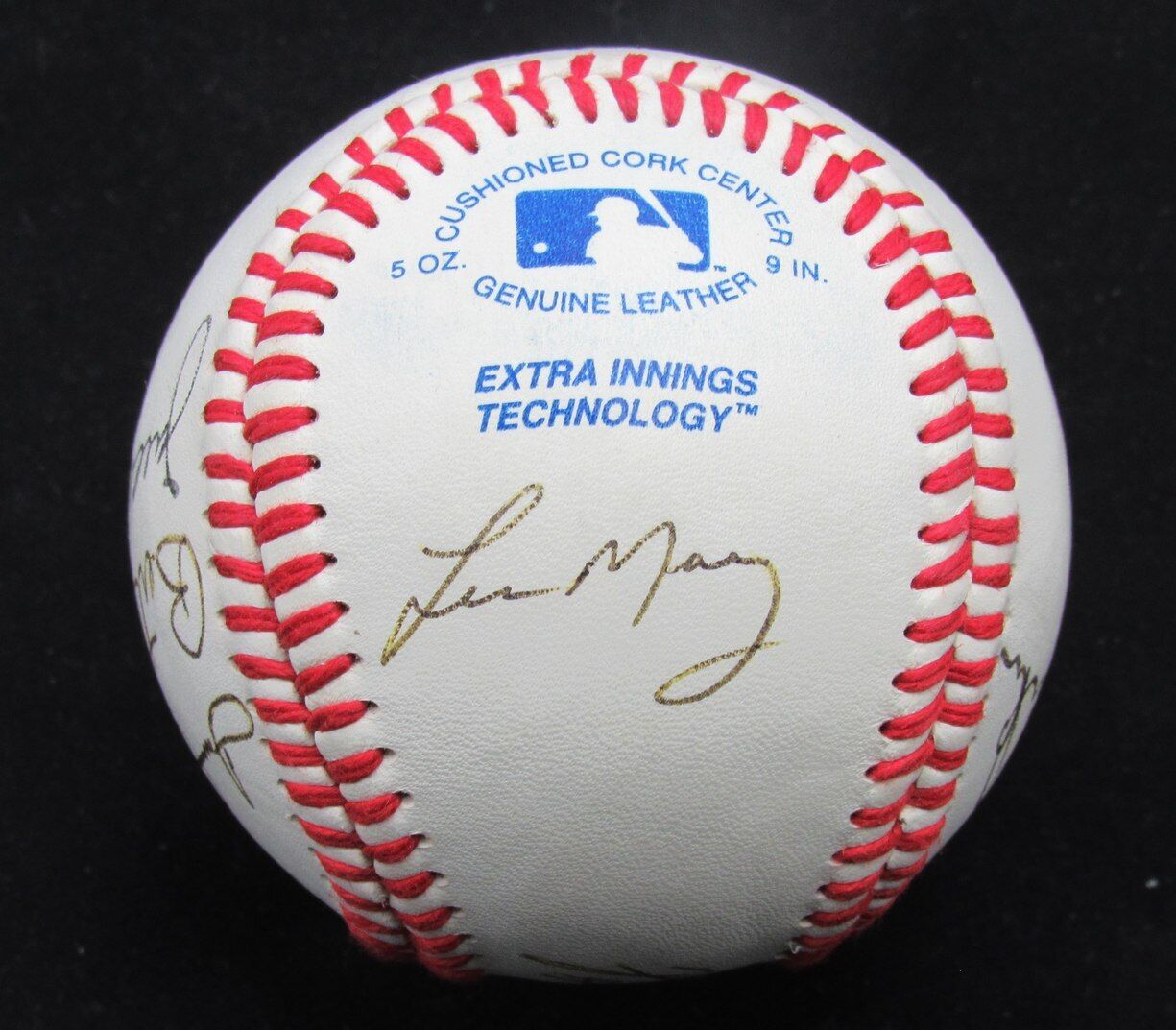 2013 Indians Fantasy Camp Multi-Autographed OML Baseball Cleveland Indians
