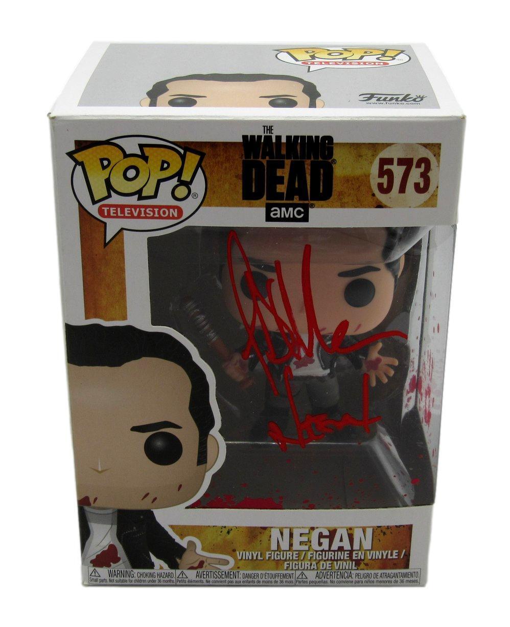 Jeffrey Dean Morgan Autographed Funko Pop! #573 "The Walking Dead" JSA 179423