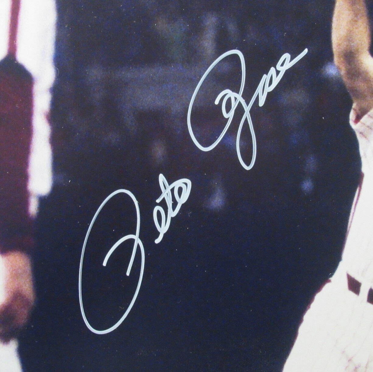 Pete Rose Philadelphia Phillies 1980 WS Champs Signed 16x20 Photo JSA 180684