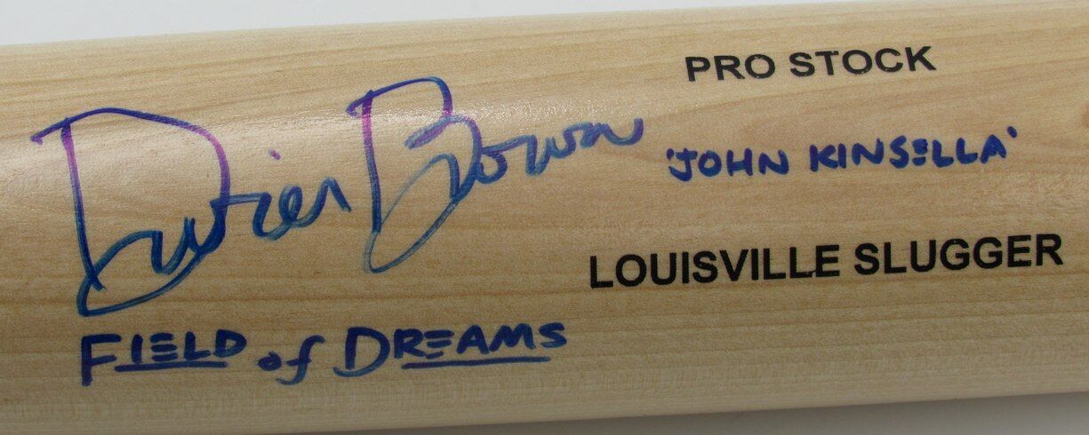 Dwier Brown Autographed Louisville Slugger Baseball Bat "Field of Dreams" JSA