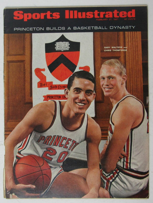 Princeton BKB Gary Walters  1967 Sports Illustrated 2/27/67 NO LABEL 144882