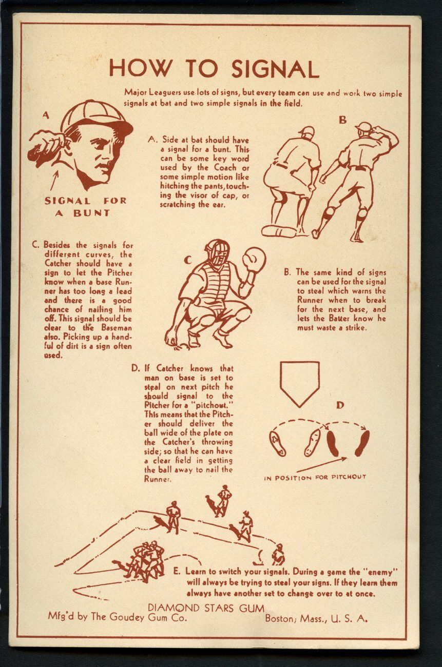 1939 Goudey Premiums R303-B Gus Mancuso