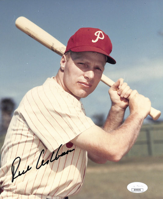 Rich Ashburn HOF Signed/Autographed 8x10 Photo Philadelphia Phillies JSA 190332