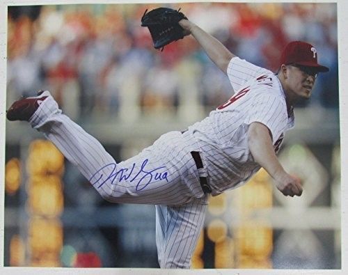 Vance Worley Phillies Autographed/Signed 16x20 Photo 125419