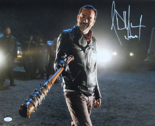 Jeffrey Dean Morgan Autographed/Inscr 16x20 Photo "The Walking Dead" JSA 179416