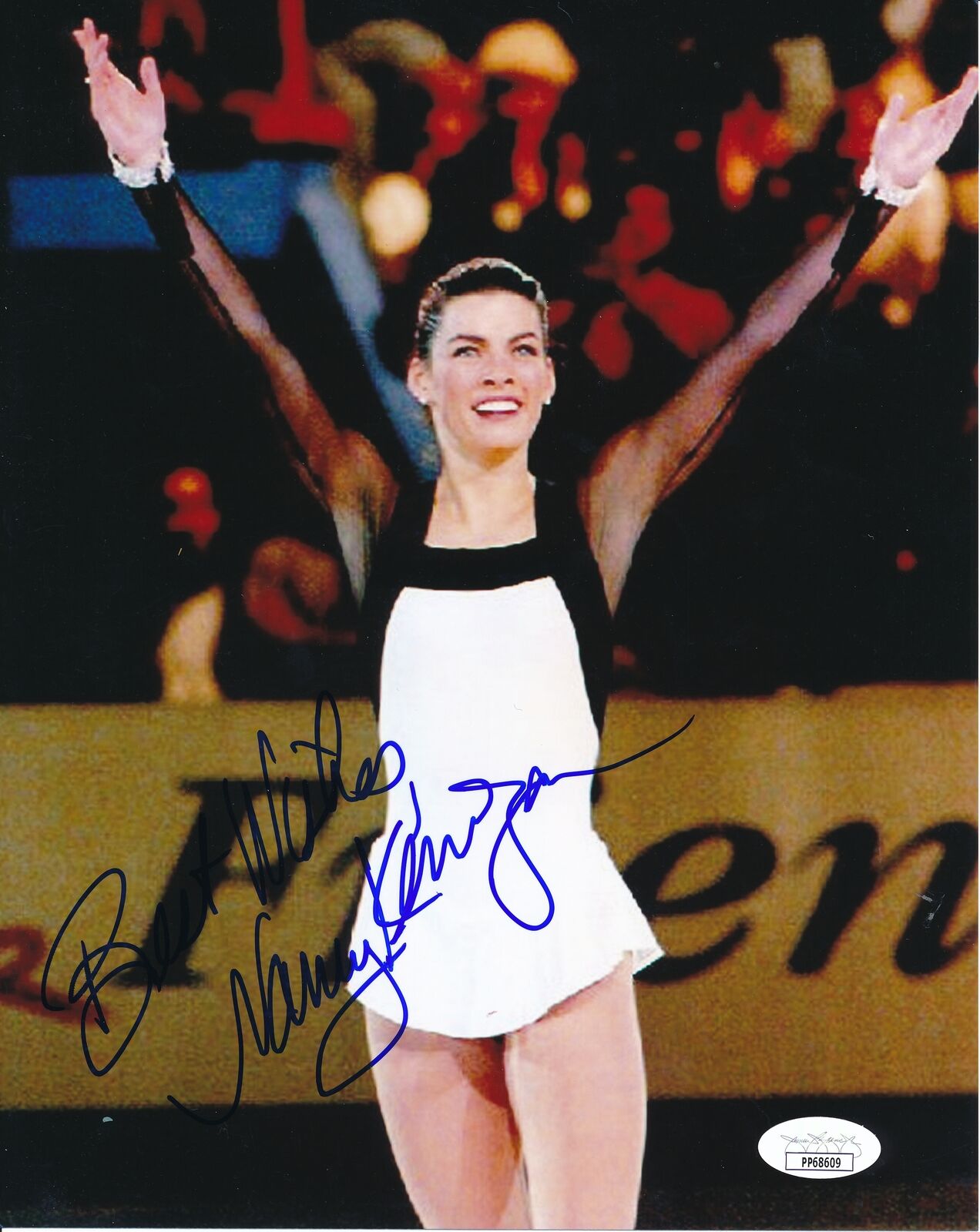 Nancy Kerrigan Olympic Skating Champ Signed/Auto 8x10 Photo JSA 163238