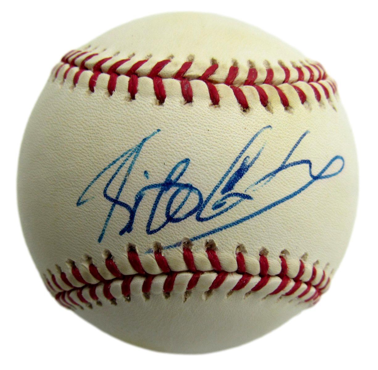 Rico Carty Autographed OML Baseball Atlanta Braves JSA