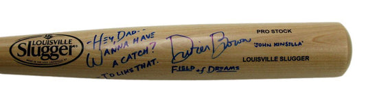 Dwier Brown Autographed Louisville Slugger Baseball Bat "Field of Dreams" JSA