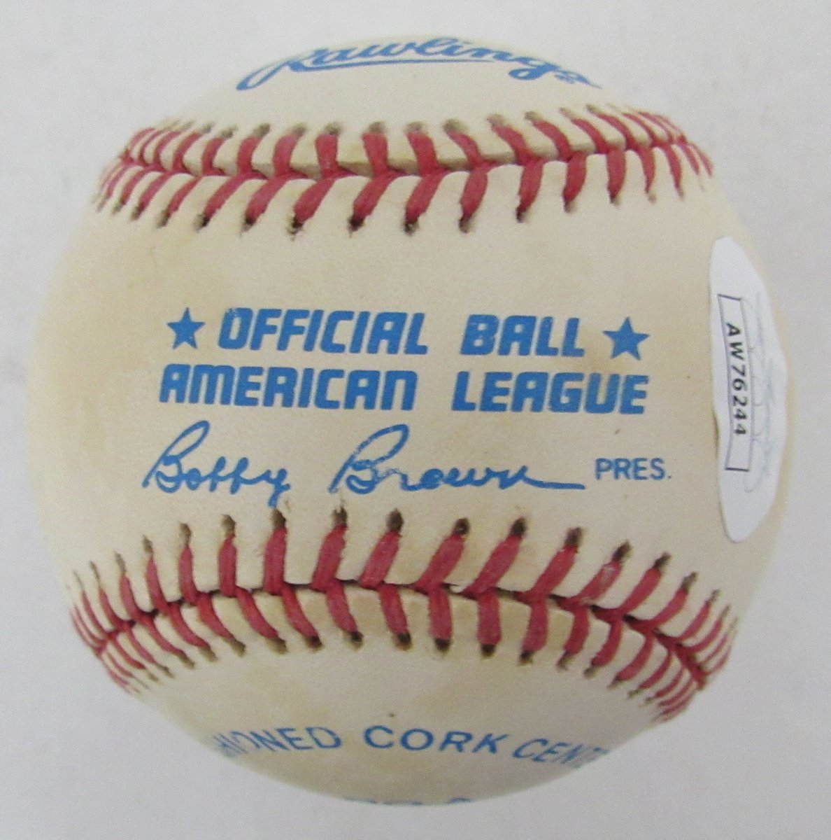 Jay Johnstone Signed/Autographed OAL Baseball California Angels JSA 192468