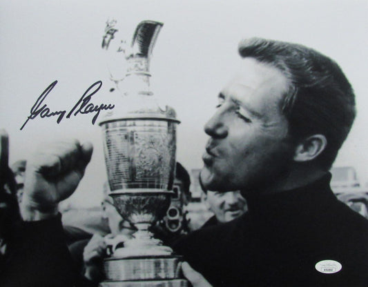 Gary Player Autographed 11x14 B/W Photo PGA Champ JSA