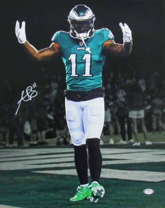 A.J. Brown Autographed 16x20 Photo Philadelphia Eagles PSA/DNA