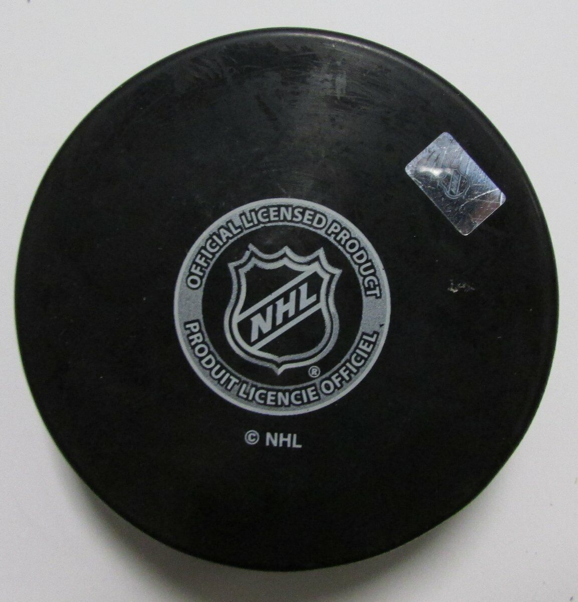 Nick Schultz Philadelphia Flyers Autographed/Signed Flyers Logo Puck 144362