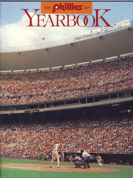 1986 Philadelphia Phillies Yearbook 128297