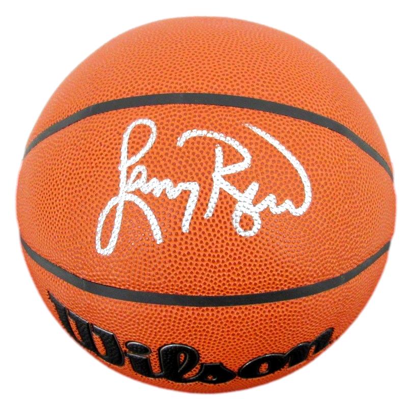 Larry Bird HOF Autographed Wilson NBA Basketball Boston Celtics JSA 183125