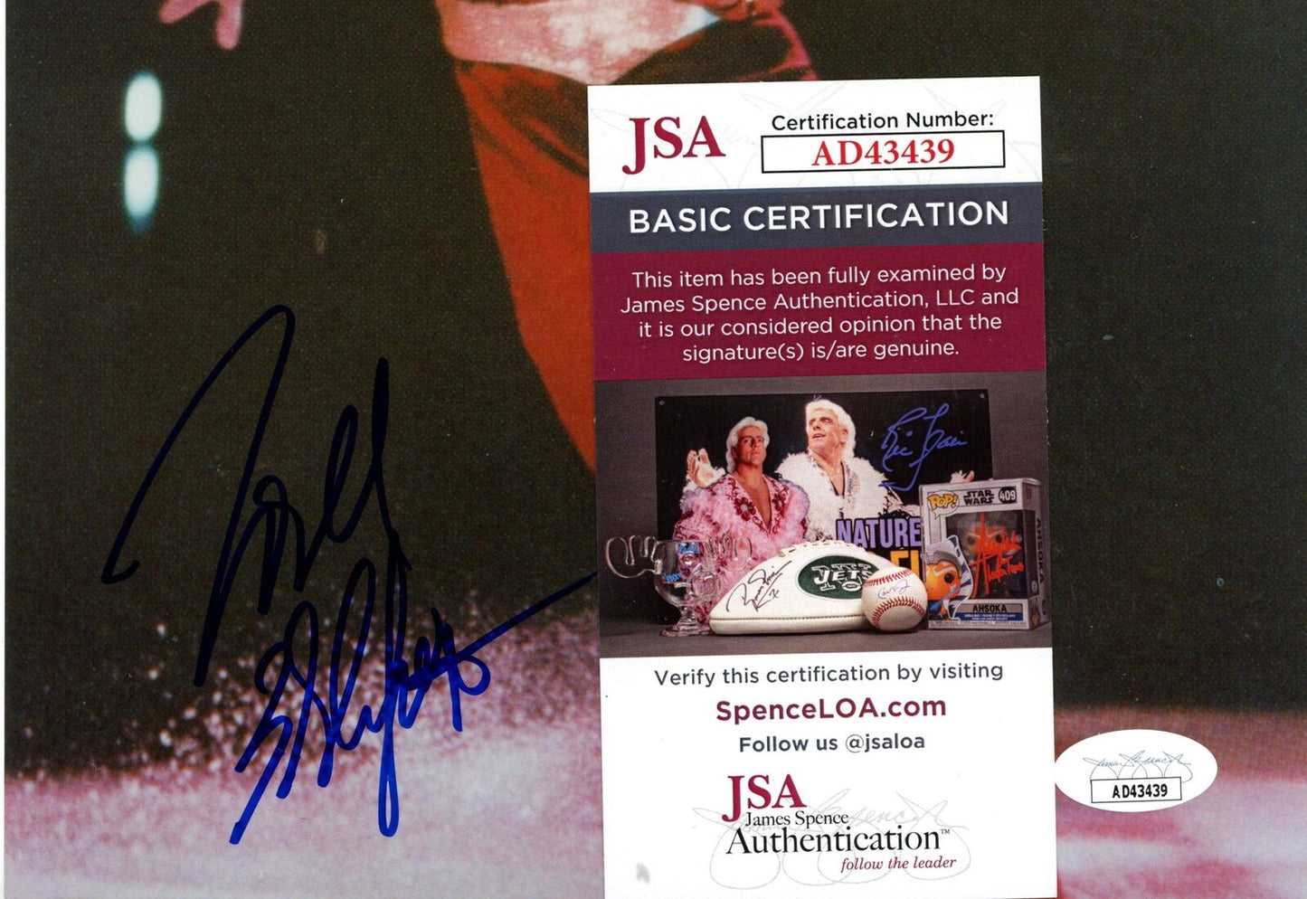 Todd Eldredge Autographed 8x10 Photo Olympic USA Figure Skating JSA