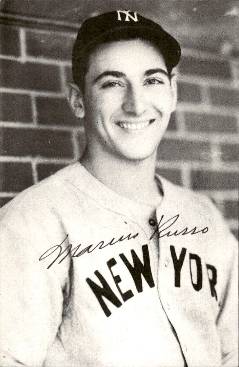 Marius Russo Yankees d. 2005 Signed/Autographed 3x5  Photo 178766