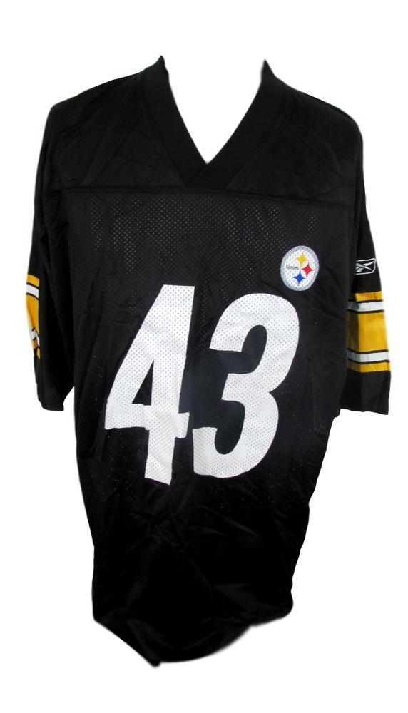 Troy Polamalu Pittsburgh Steelers Unsigned Black Reebok Jersey NWT Size XXL