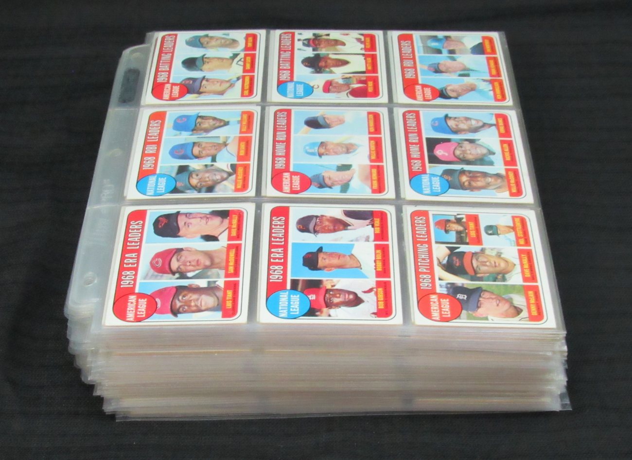 1969 Topps Baseball Card Complete Set (1-664) Mantle Seaver Ryan Jackson 191951