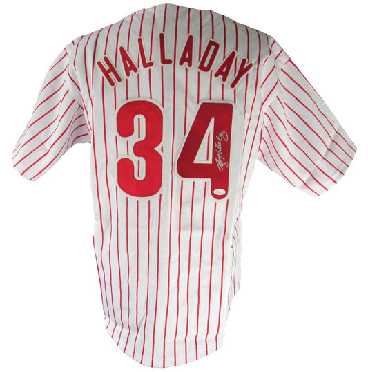 Roy Halladay Signed/Autographed Phillies HOF Jersey JSA 159668