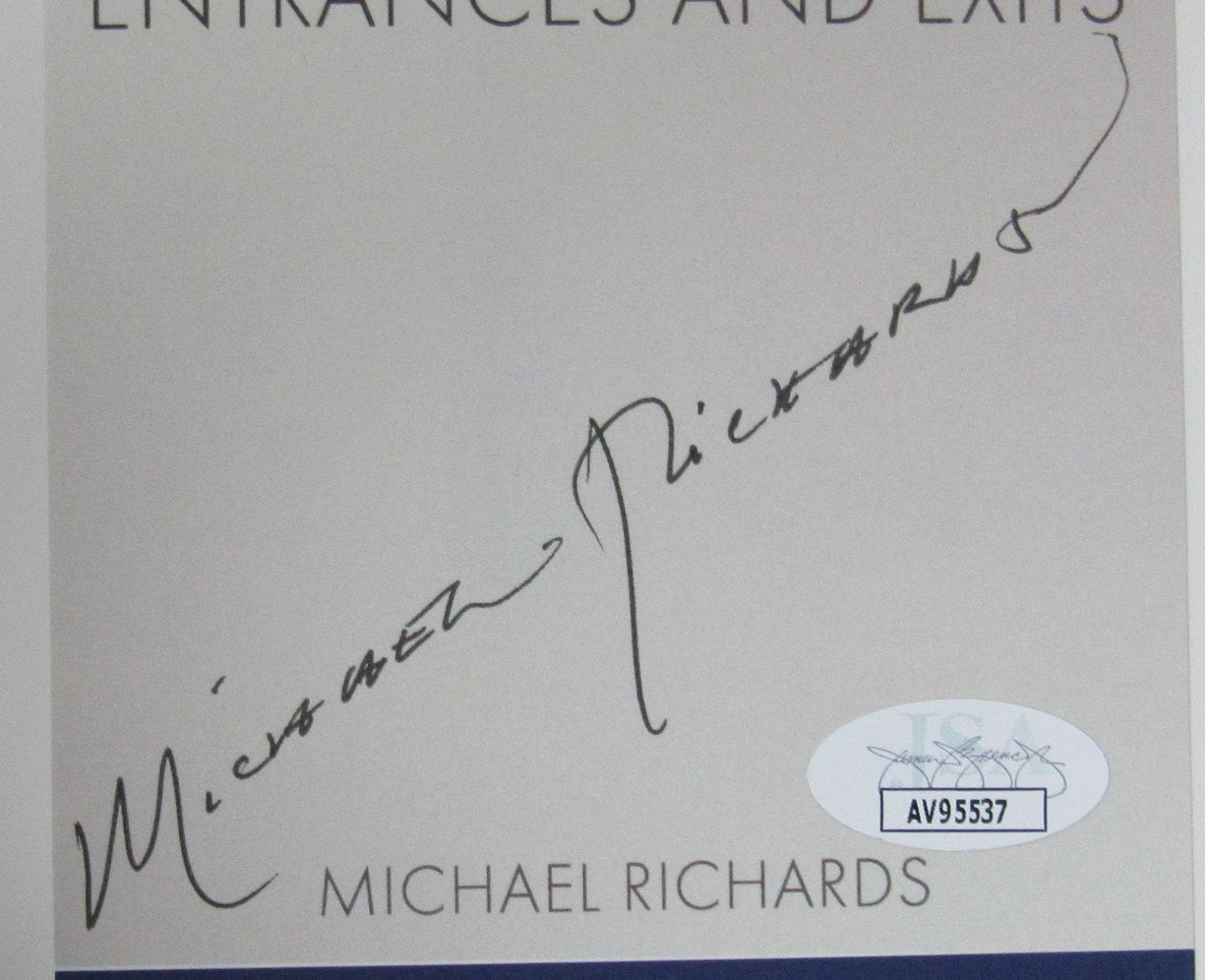 Michael Richards Signed/Auto "Entrances and Exits" Book "Seinfeld" JSA 189571