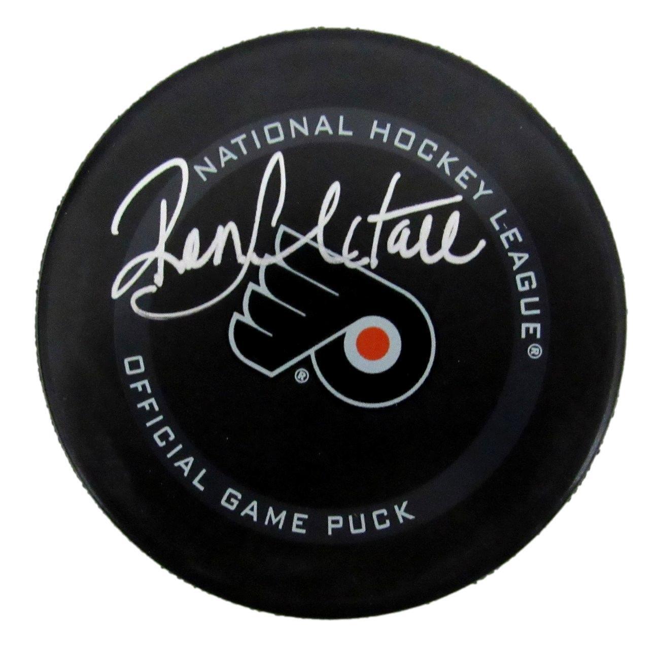 Ron Hextall Autographed Philadelphia Flyers Official Game Hockey Puck JSA