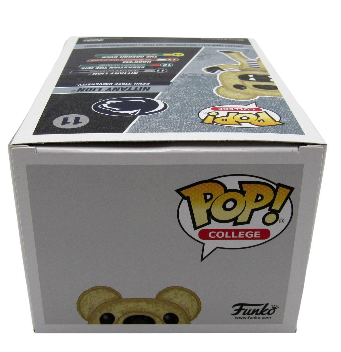 Nick Singleton Autographed Funko POP! Nittany Lion #11 Fanatics 178307